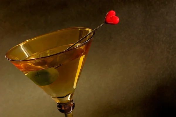 Martini met liefde — Stockfoto