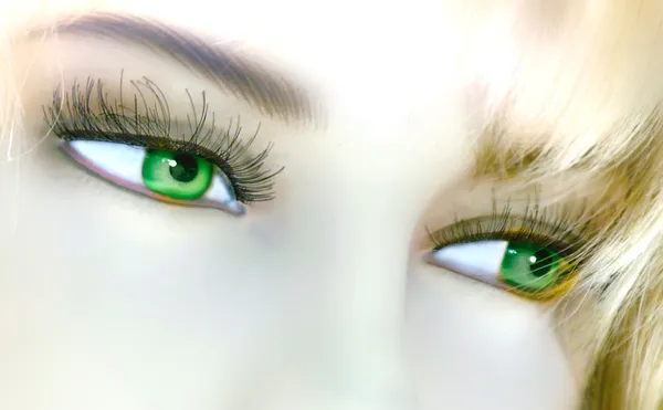 Yeşil Gözler — Stok fotoğraf