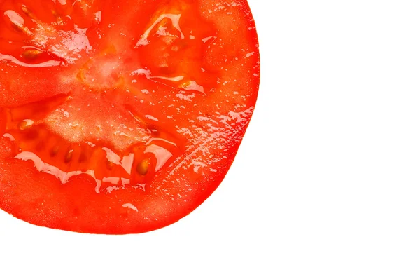 Red Tomato slice — Stock Photo, Image