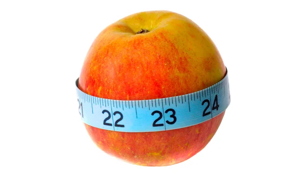 stock image Organic fuji apple