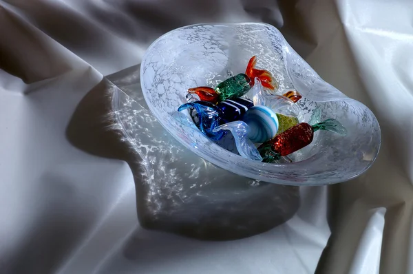 Стеклянные конфеты — стоковое фото