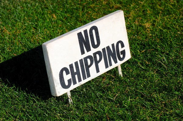 No Chipping — Stock Photo, Image