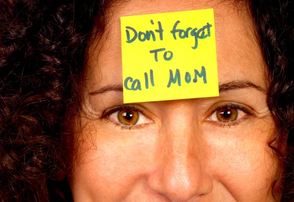 Chamar a mãe — Fotografia de Stock
