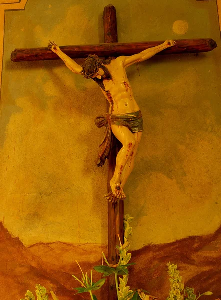 Jésus sur la croix — Photo