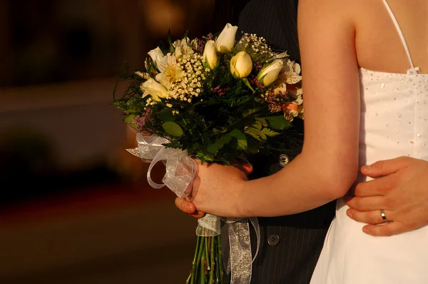 Bruid en bruidegom 3 — Stockfoto