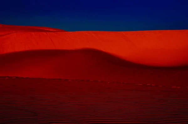 Dunes au coucher du soleil — Photo