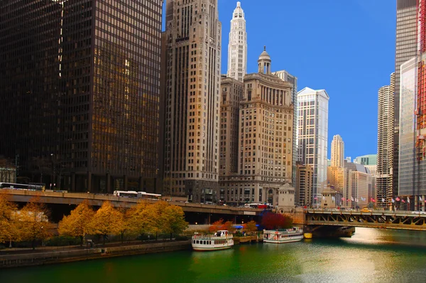 Chicago River Stock Picture
