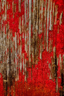 Worn red Paint clipart