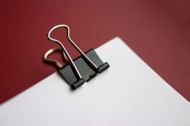 Paper clip clipart