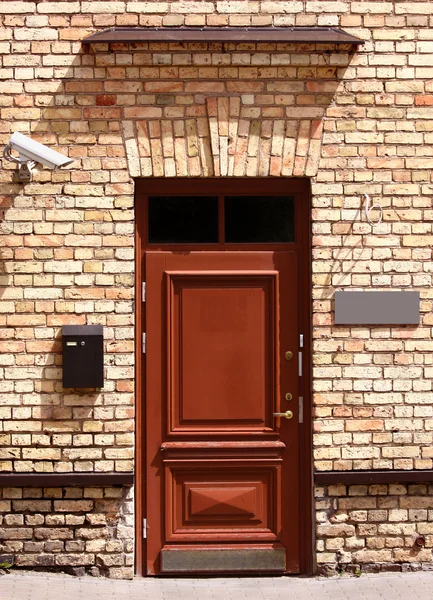 Porta exterior do escritório — Fotografia de Stock