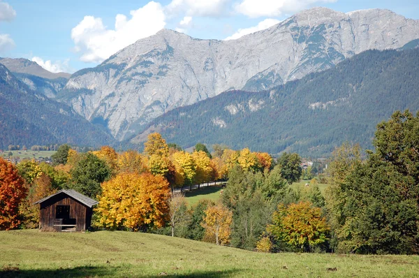 Chute dans les Alpes autrichiennes — Photo