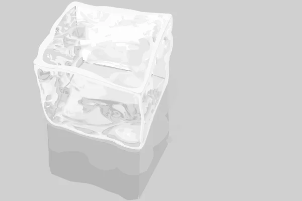 Cubo de gelo Gráficos Vetores