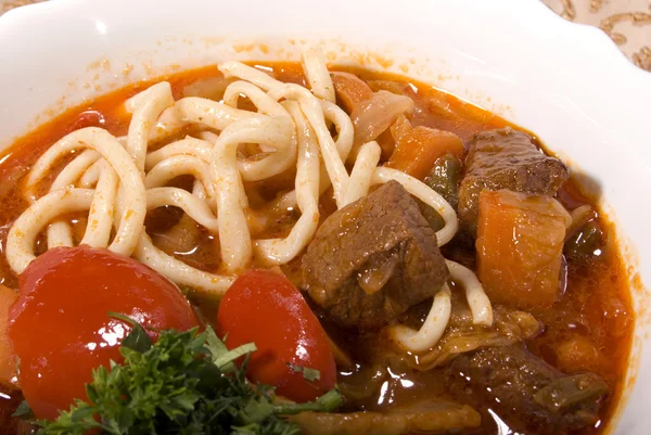 Forró étvágygerjesztő leves — Stock Fotó