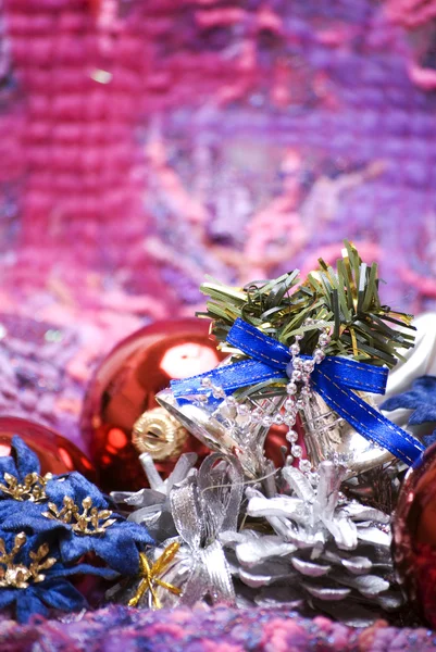 Decoraciones de Navidad y Año Nuevo — Foto de Stock