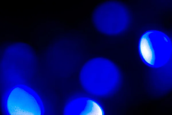 Luzes azuis brilhantes — Fotografia de Stock
