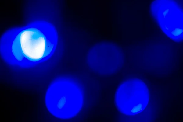 Blaulicht glitzert — Stockfoto