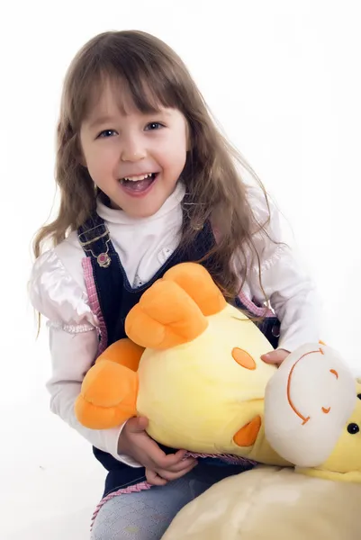 Foto van een klein meisje — Stockfoto