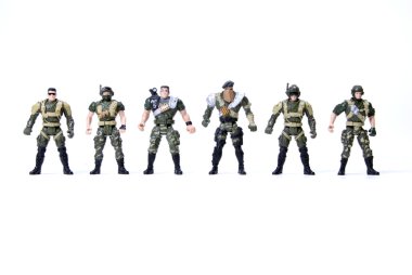 Toy soldiers clipart