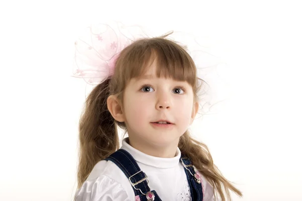 Küçük bir kız fotoğrafı — Stok fotoğraf