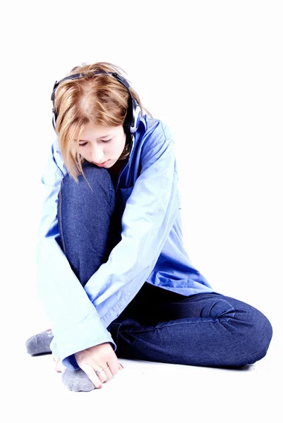 Depressed girl — Stock Photo, Image