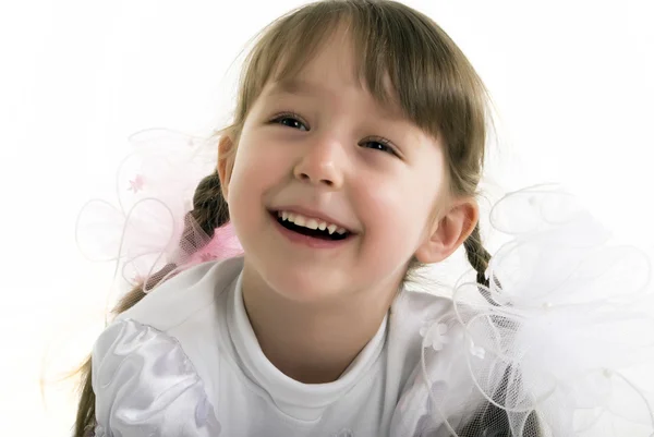 Beautiful Little Girl Laughing — Stock Photo, Image