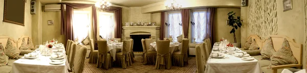 Luxuriöser Restaurantsaal Klassischen Stil — Stockfoto