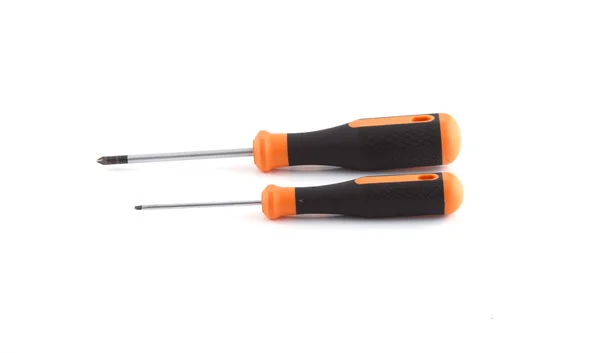 Pair of screwdrivers — Stock Photo, Image