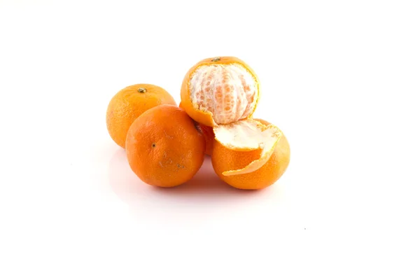 Mandarina decojită — Fotografie, imagine de stoc