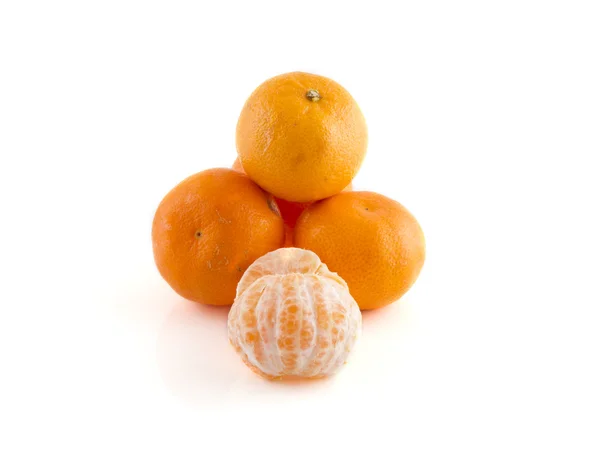 Várias mandarinas — Fotografia de Stock