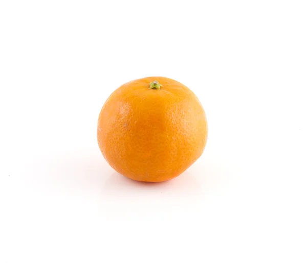 Mandarina única —  Fotos de Stock