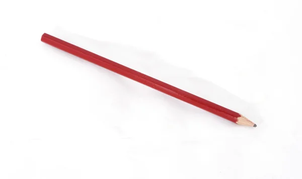Un lápiz rojo — Foto de Stock