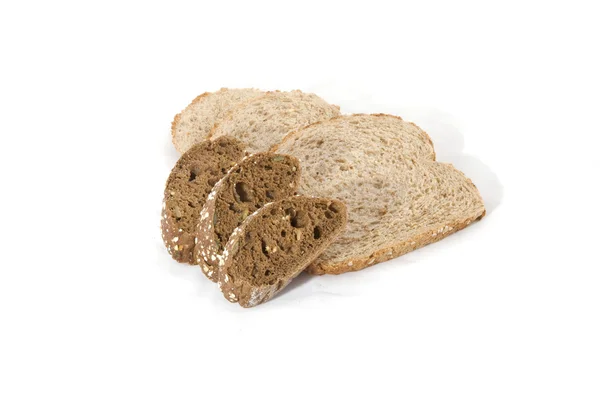 Несколько видов хлеба — стоковое фото
