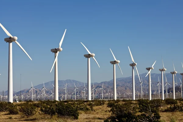 Turbiny wiatrowe — Zdjęcie stockowe