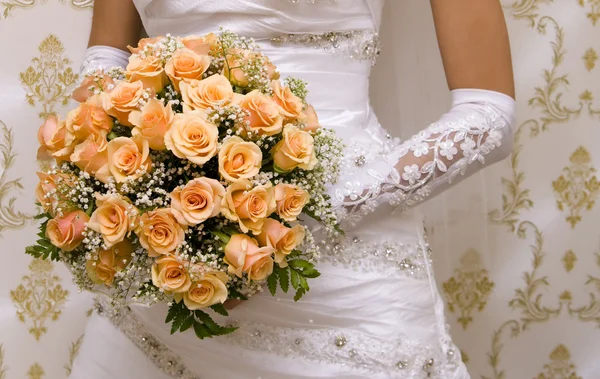 Bouquet da sposa Fotografia Stock