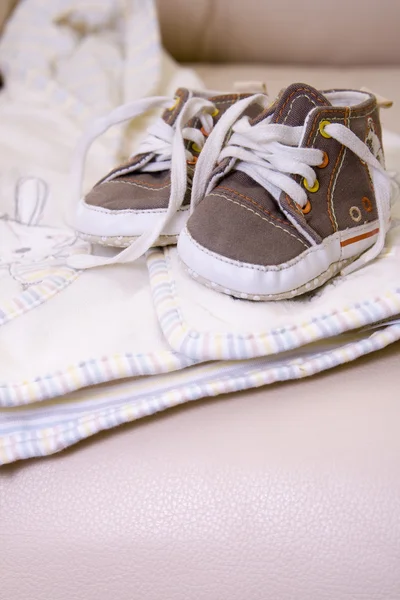 Sapatos de bebê Imagem De Stock