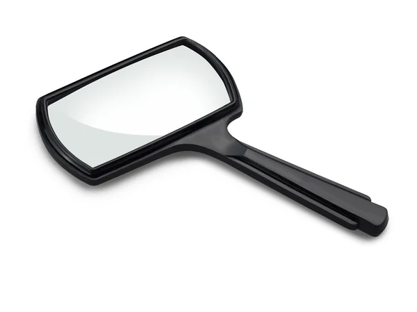 Magnifying glass isolated (clipping path) — Stock Photo, Image