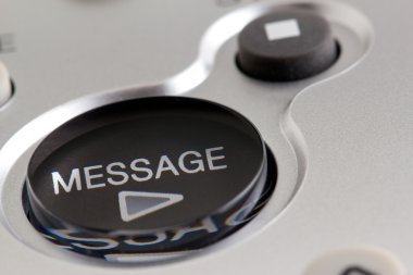 Play Message Button clipart