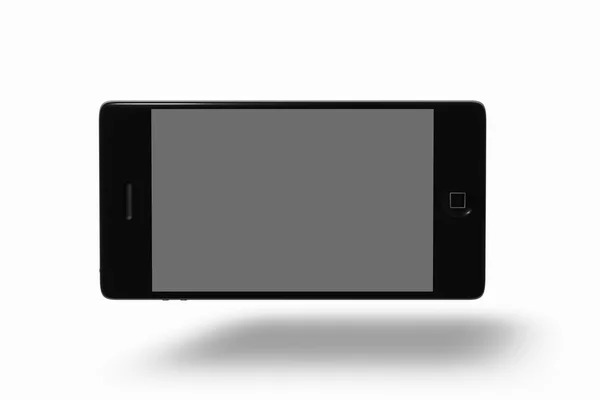Smartphone mit Schnittpfaden — Stockfoto
