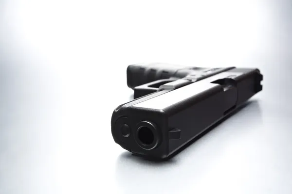 Handgun close-up — Stockfoto