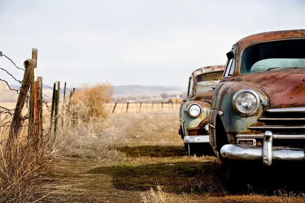 Eski Otomobiller — Stok fotoğraf