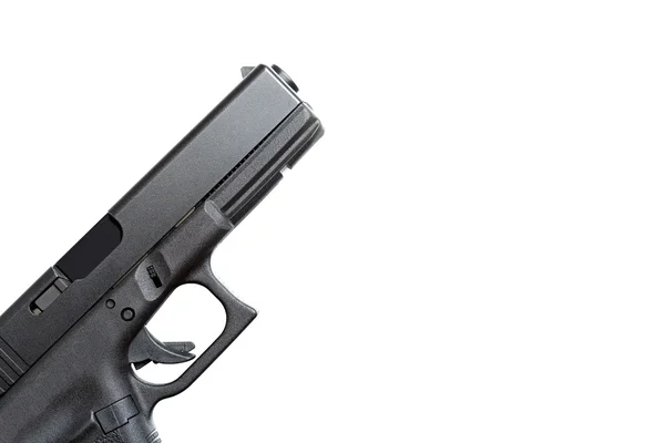 Пистолет изолирован на белом — стоковое фото