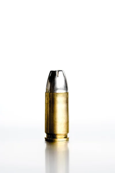 화이트에 총알 — 스톡 사진