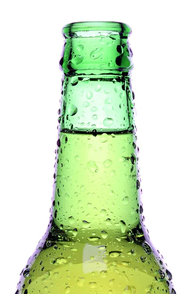 Bierflasche isoliert Stockbild
