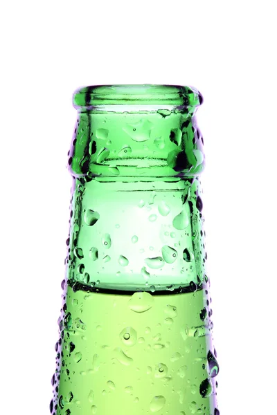 Botella aislada en blanco Fotos de stock libres de derechos