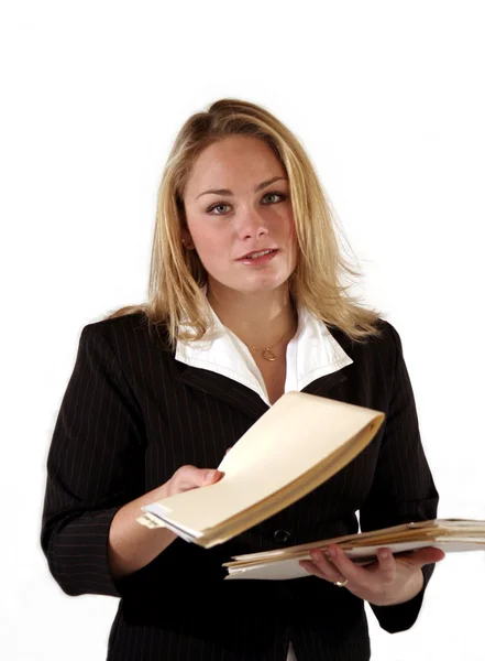 Female Office Worker — Stock Photo, Image