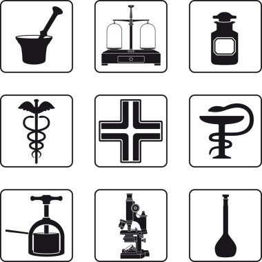 Old Pharmacy clipart