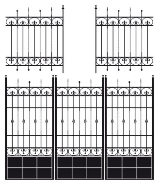 Gate and Fences clipart