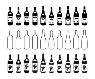 Bottles clipart