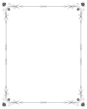 Elegant frame clipart