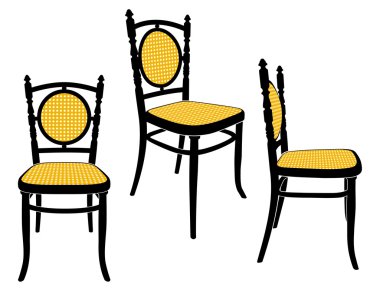 Vienna chair clipart